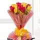 18 Red and Yellow Roses